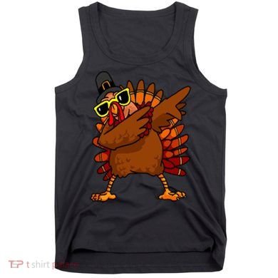 Dabbing Turkey, Thanksgiving Funny Cute Tank Top