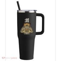 Dtmf The Toad Concho Drawing 40oz Vacuum Insulated Stainless Steel Travel Tumbler thumb 0