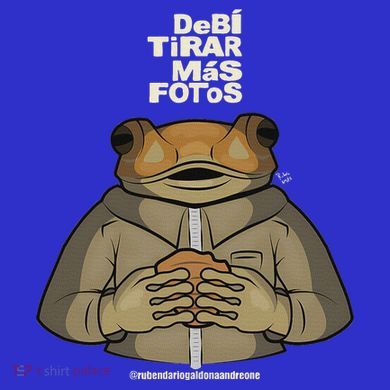 Dtmf The Toad Concho Drawing Tie-Dye T-Shirt