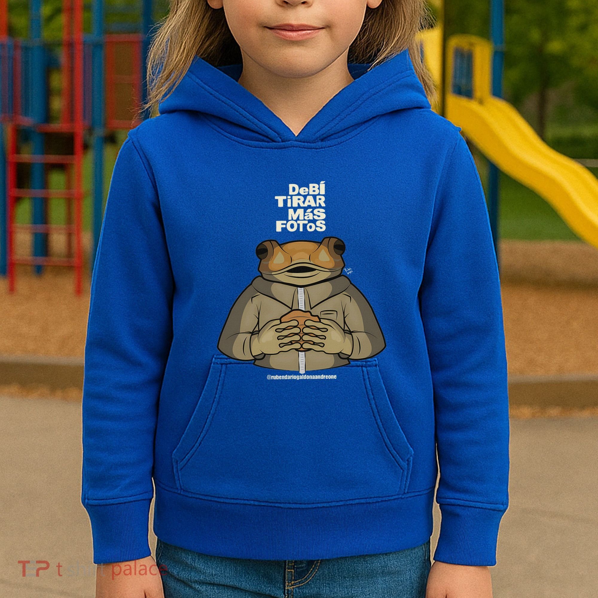 Dtmf The Toad Concho Drawing Kids Hoodie