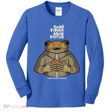 Dtmf The Toad Concho Drawing Kids Long Sleeve Shirt
