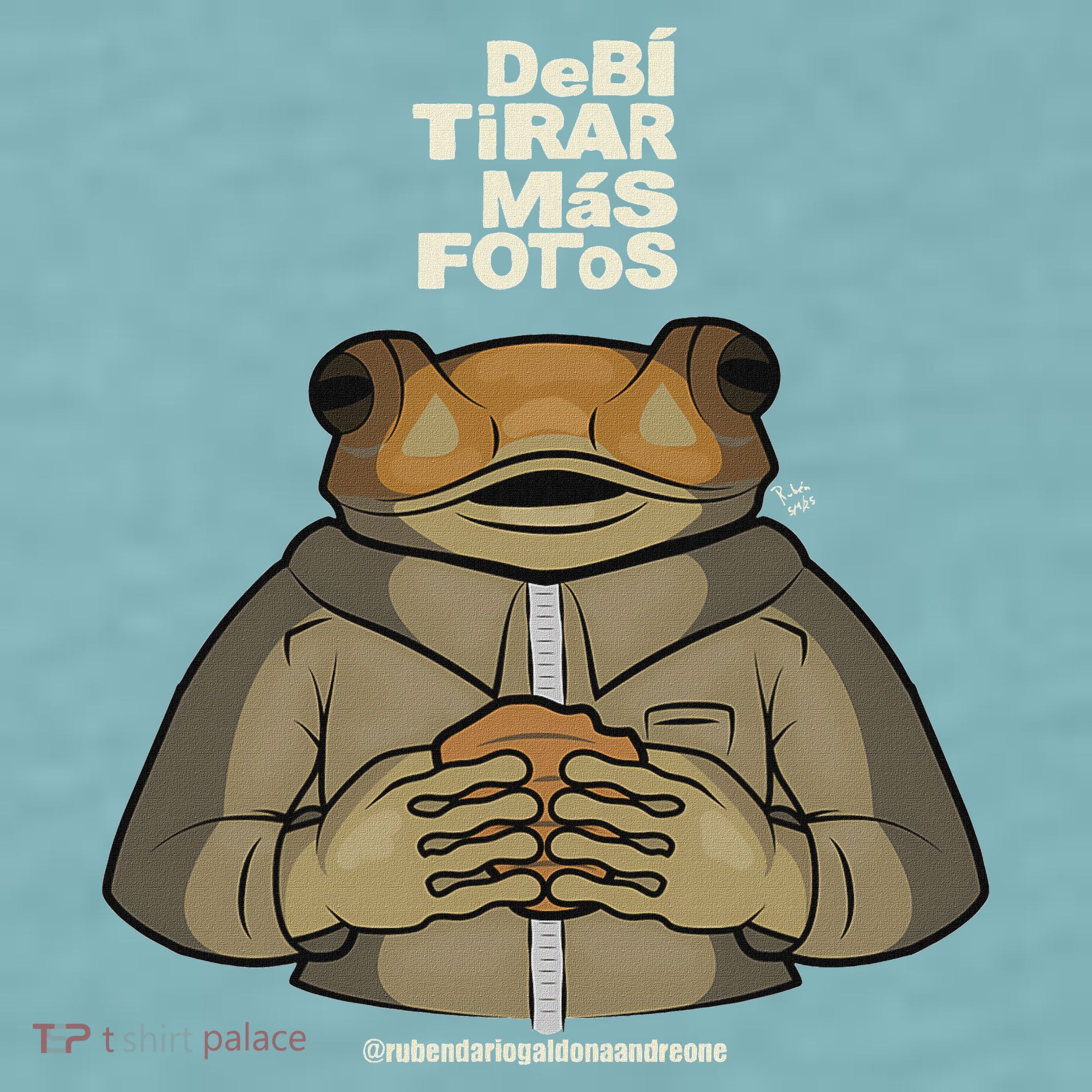 Dtmf The Toad Concho Drawing Sueded Cloud Jersey T-Shirt