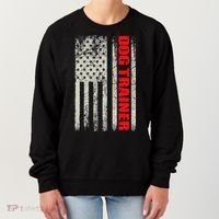 Dog Trainer Usa Flag Dog Training Fun K9 Training Show Dog Women's Sweatshirt thumb 0