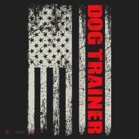 Dog Trainer Usa Flag Dog Training Fun K9 Training Show Dog Hat thumb 2