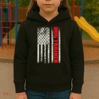 Dog Trainer Usa Flag Dog Training Fun K9 Training Show Dog Kids Hoodie thumb 3