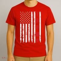 Donald Trump Usa President Vintage Flag On Back T-Shirt thumb 3
