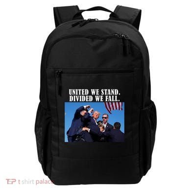 Donald Trump United We Stand Dived We Fall Backpack