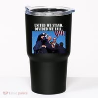 Donald Trump United We Stand Dived We Fall Tumbler thumb 0