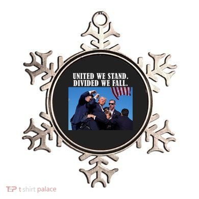 Donald Trump United We Stand Dived We Fall Ornament