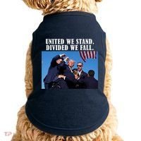 Donald Trump United We Stand Dived We Fall Doggie Tank thumb 0