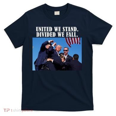 Donald Trump United We Stand Dived We Fall T-Shirt