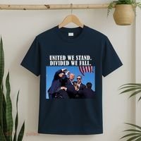 Donald Trump United We Stand Dived We Fall T-Shirt thumb 2