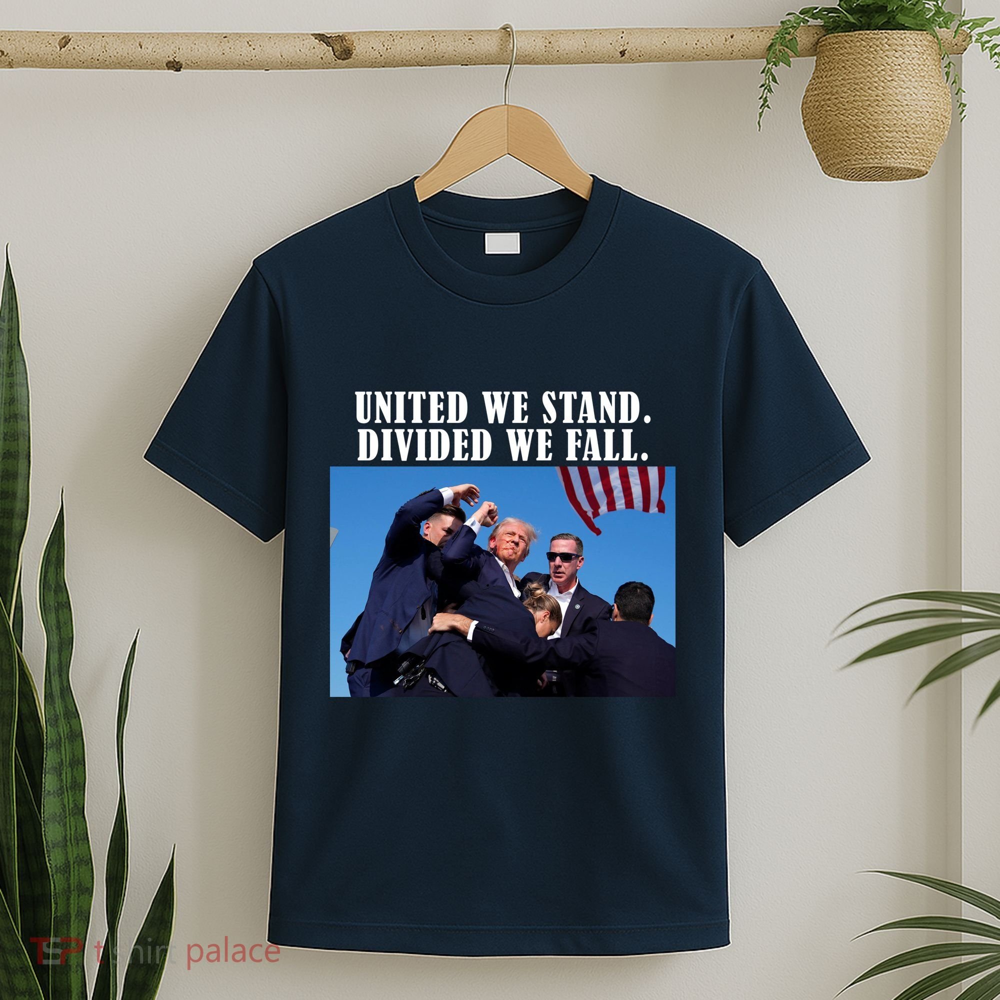 Donald Trump United We Stand Dived We Fall T-Shirt