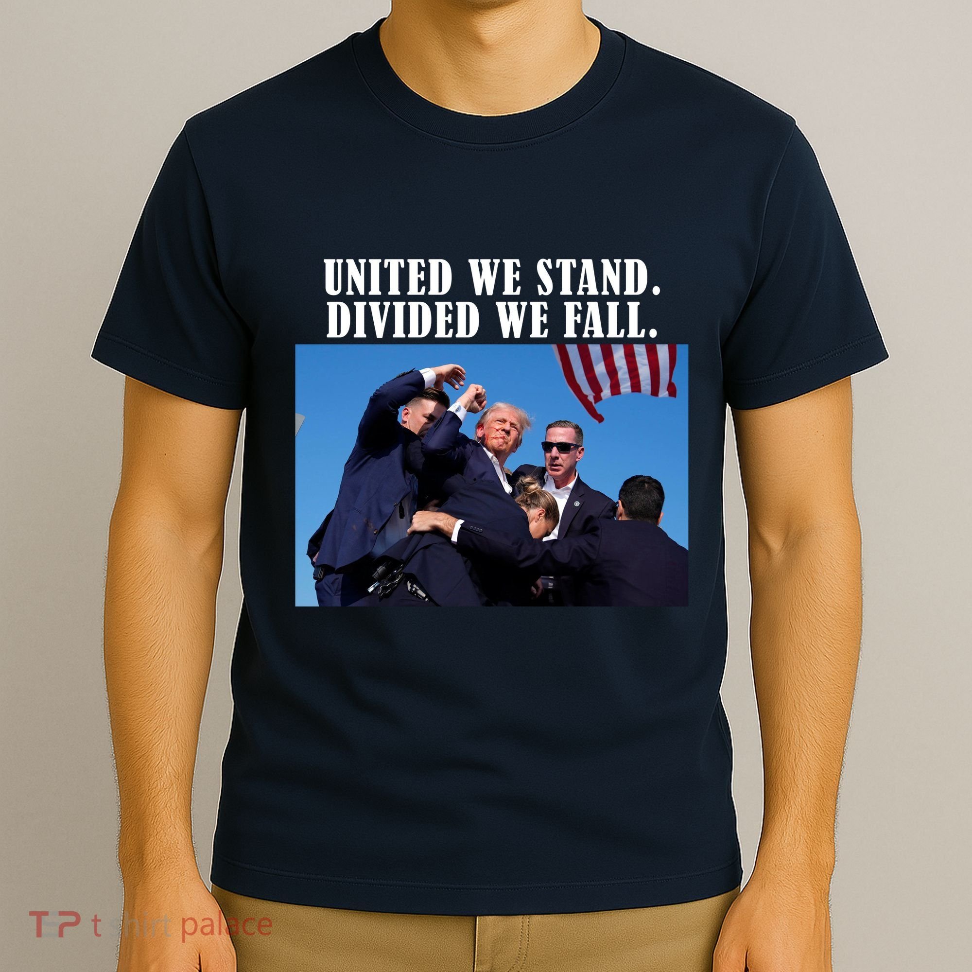 Donald Trump United We Stand Dived We Fall T-Shirt