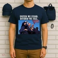Donald Trump United We Stand Dived We Fall T-Shirt thumb 6