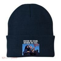 Donald Trump United We Stand Dived We Fall Beanie thumb 0