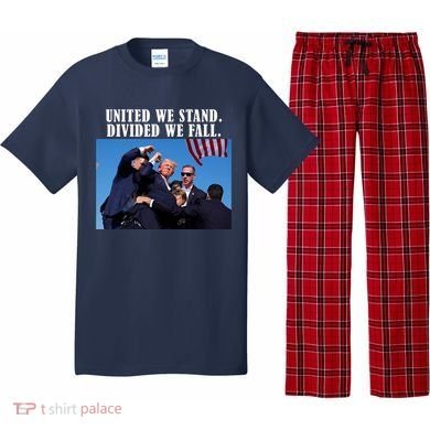 Donald Trump United We Stand Dived We Fall Pajama Set