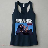 Donald Trump United We Stand Dived We Fall Women's Tank Top thumb 3