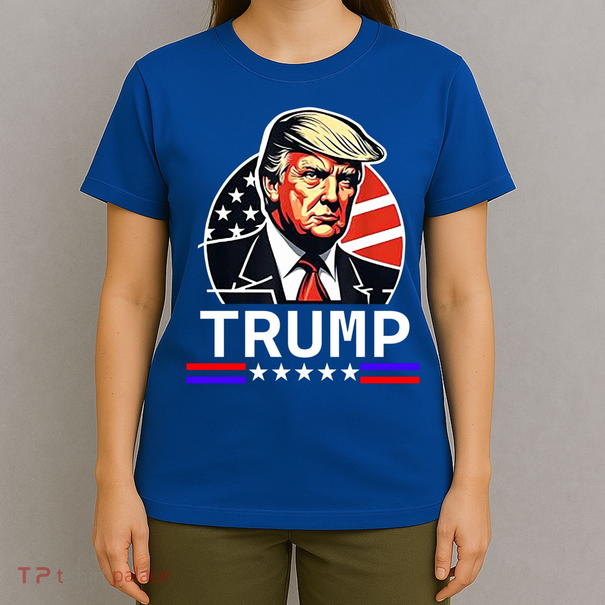 Donald Trump Vintage American Flag Trump Great Gift T-Shirt