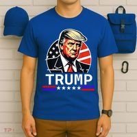 Donald Trump Vintage American Flag Trump Great Gift T-Shirt thumb 6