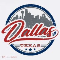 Dallas Texas Vintage Travel Stamp T-Shirt thumb 7
