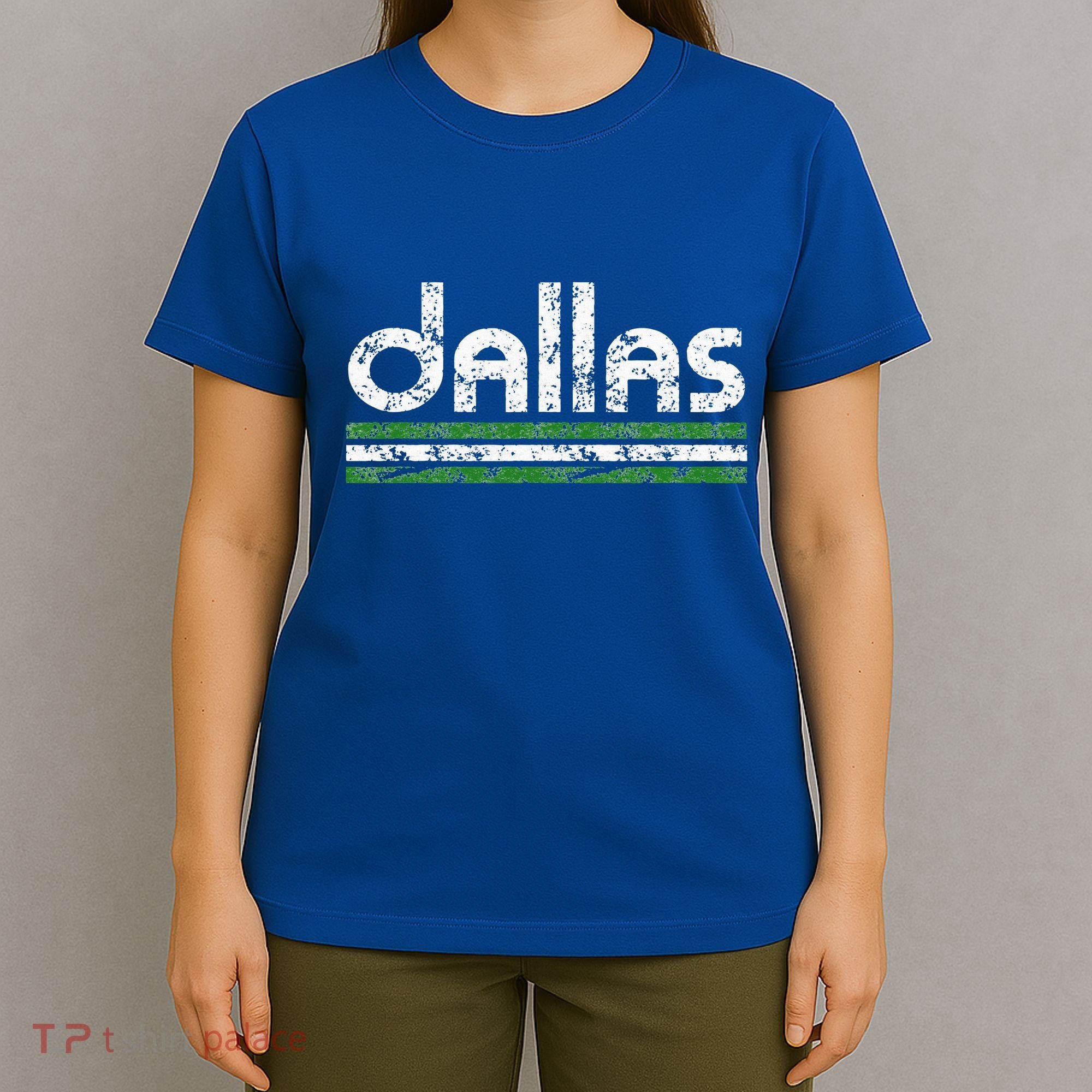 Dallas Texas Vintage Weathered Throwback T-Shirt