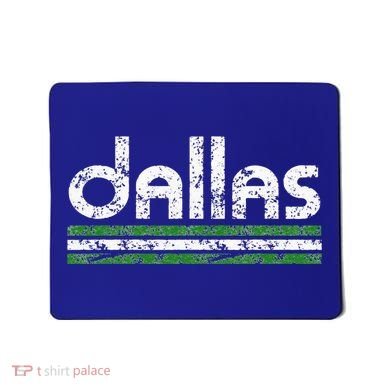 Dallas Texas Vintage Weathered Throwback Mousepad