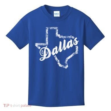 Dallas Texas Vintage Gift Kids T-Shirt