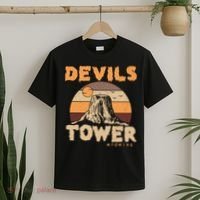 Devil's Tower Wyoming Hiking Camping Mountains Meaningful Gift T-Shirt thumb 2