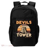 Devil's Tower Wyoming Hiking Camping Mountains Meaningful Gift Backpack thumb 0