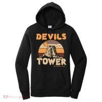 Devil's Tower Wyoming Hiking Camping Mountains Meaningful Gift Women's Hoodie thumb 0