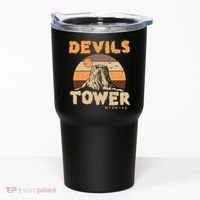 Devil's Tower Wyoming Hiking Camping Mountains Meaningful Gift Tumbler thumb 0