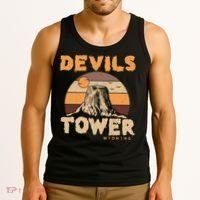 Devil's Tower Wyoming Hiking Camping Mountains Meaningful Gift Tank Top thumb 3