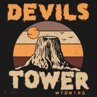 Devil's Tower Wyoming Hiking Camping Mountains Meaningful Gift Kids T-Shirt thumb 4