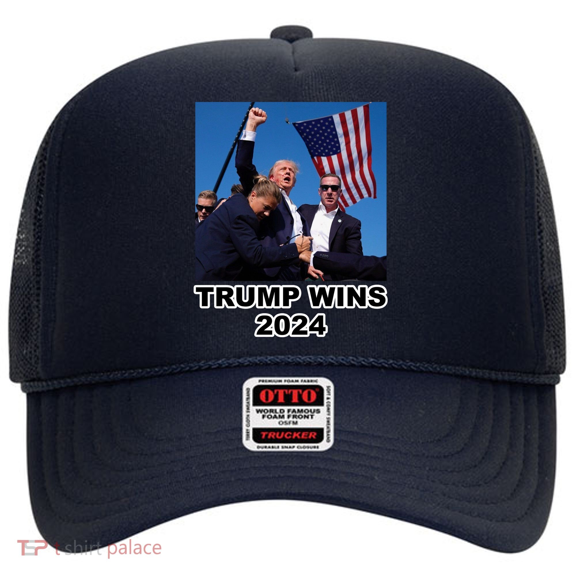 Donald Trump Wins 2024 Election Gun Shot Fired At Rally Hat