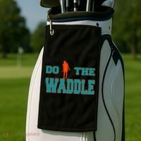 Do The Waddle Football Dance Golf Towel thumb 2