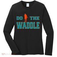 Do The Waddle Football Dance Women's Long Sleeve Shirt thumb 0