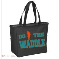 Do The Waddle Football Dance Tote Bag thumb 2