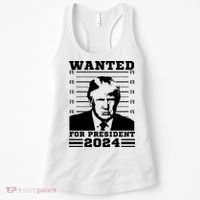 Donald Trump Wanted For President 2024 President Trump Mugshot. Women's Tank Top thumb 0