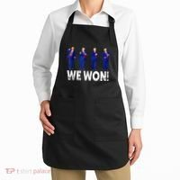 Donald Trump Won 2024 Trump Dance We Won 2024 Trump 47 Apron thumb 2