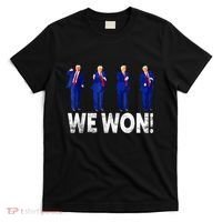 Donald Trump Won 2024 Trump Dance We Won 2024 Trump 47 T-Shirt thumb 0