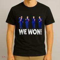 Donald Trump Won 2024 Trump Dance We Won 2024 Trump 47 T-Shirt thumb 3