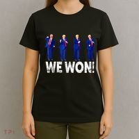 Donald Trump Won 2024 Trump Dance We Won 2024 Trump 47 T-Shirt thumb 4