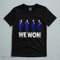 Donald Trump Won 2024 Trump Dance We Won 2024 Trump 47 T-Shirt thumb 5