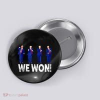 Donald Trump Won 2024 Trump Dance We Won 2024 Trump 47 Button thumb 0