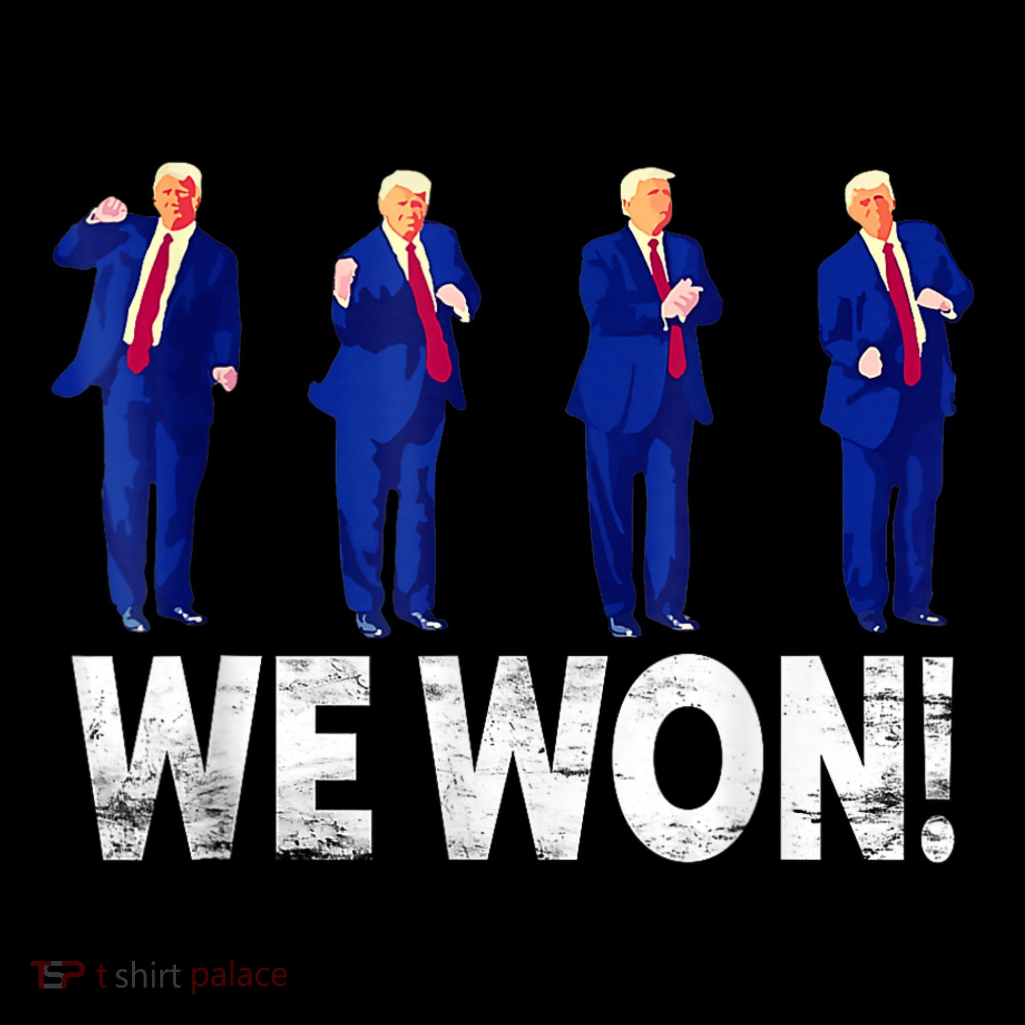 Donald Trump Won 2024 Trump Dance We Won 2024 Trump 47 Coffee Mug