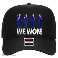 Donald Trump Won 2024 Trump Dance We Won 2024 Trump 47 Hat thumb 0