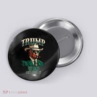 Donald Trump Won Election Inauguration Maga Button thumb 0