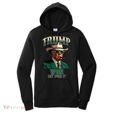 Donald Trump Won Election Inauguration Maga Women's Hoodie
