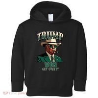 Donald Trump Won Election Inauguration Maga Toddler Hoodie thumb 0